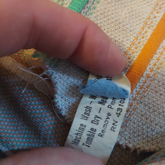 Vintage Cap Sleeve Summer Dress w/Pockets-Medium - Picture 8 of 8